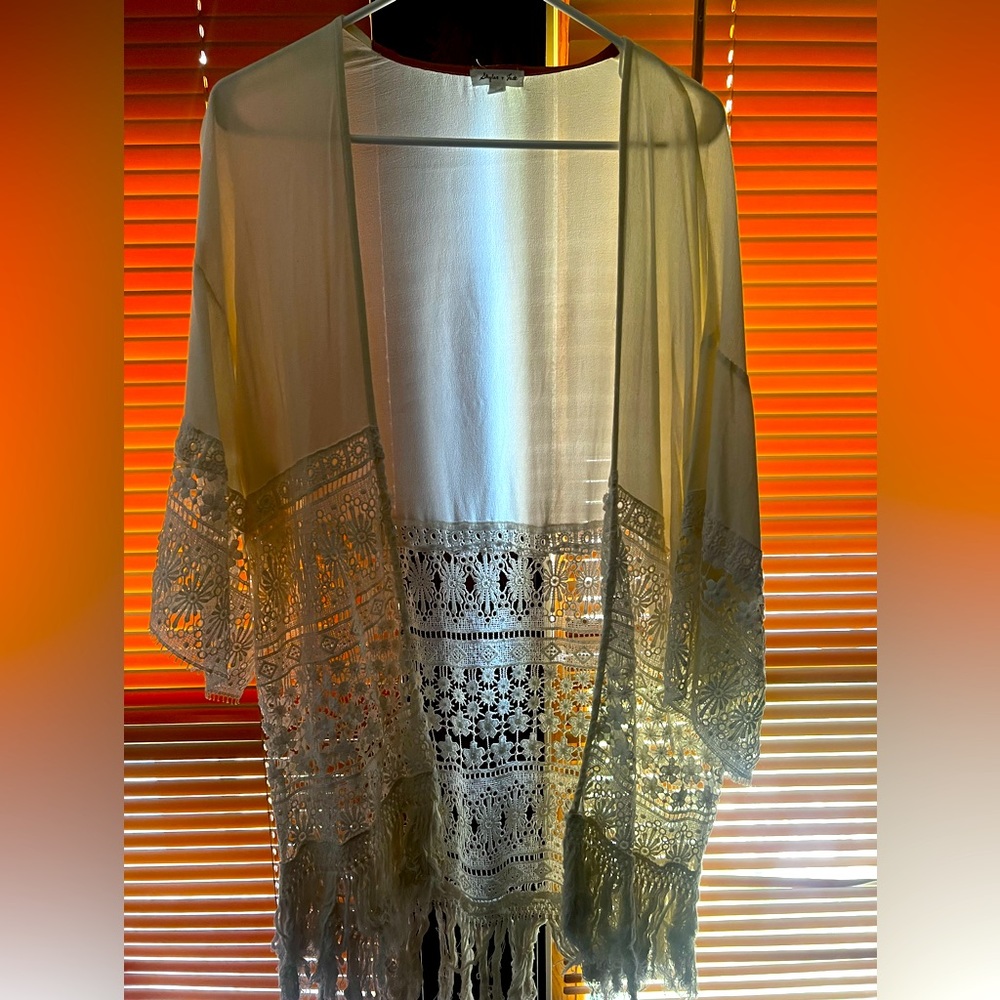 Lace cover up